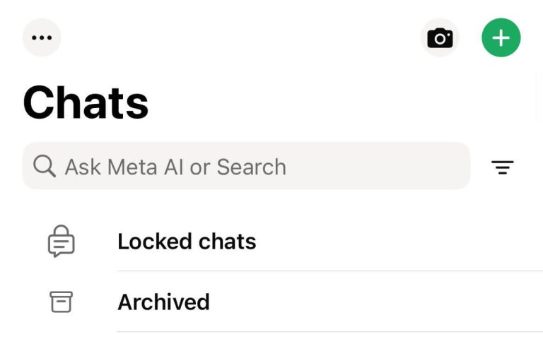 Locked Chats